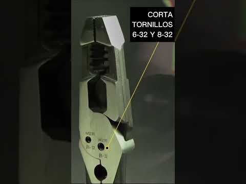 ¡Pela, corta, dobla y poncha con facilidad con una sola herramienta! Pinza híbrida. - Mod. J215-8CR