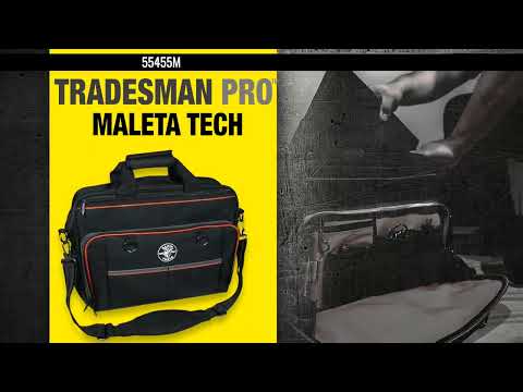 Maleta Tradesman Pro™ de 22 bolsillos con compartimento para Lap Top. - Mod. 55455M