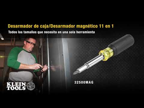 Desarmador de caja/Desarmador magnético 11 en 1 Mod. 32500MAG