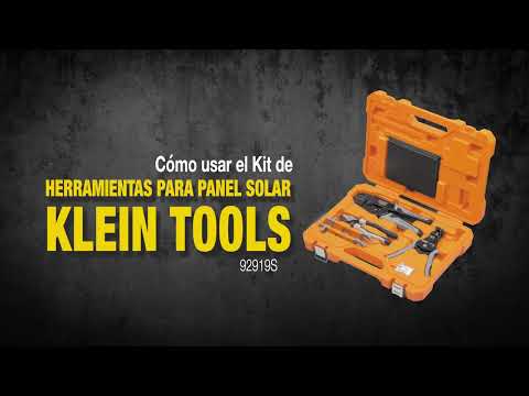 Kit de Herramientas para Panel Solar - Mod. 92919S