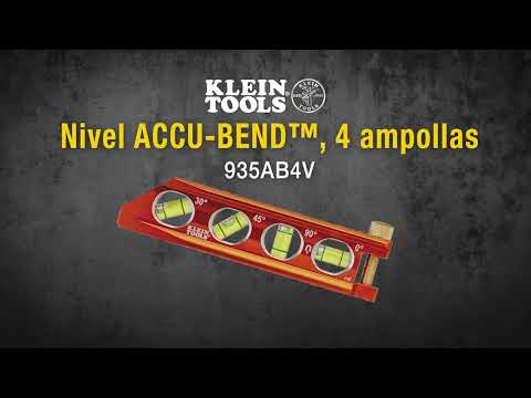 Nivel ACCU-BEND™, 4 ampollas. - Mod. 935AB4V