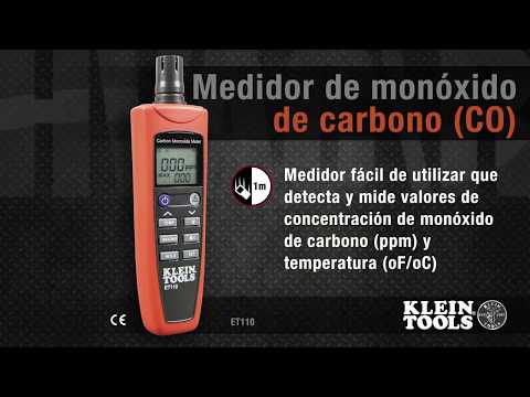 Medidor de monóxido de carbono CO. - Mod. ET110